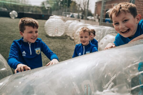 Summer-Birthday-Party-Bubble-Football Astropark Kids Camp Dublin