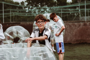 Bubble Football kids